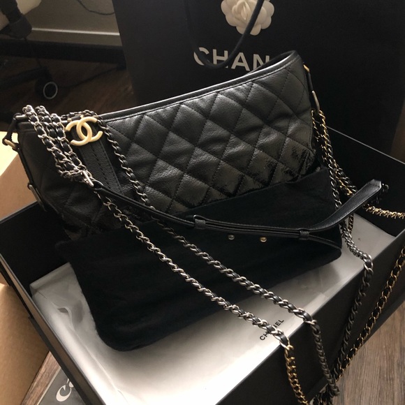 Chanel Gabrielle medium goatskin - Picture 6 of 11